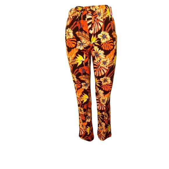 No Boundaries Mens Floral Print Drawstring Lounge Wear Size Small All Polyester - Picture 11 of 11